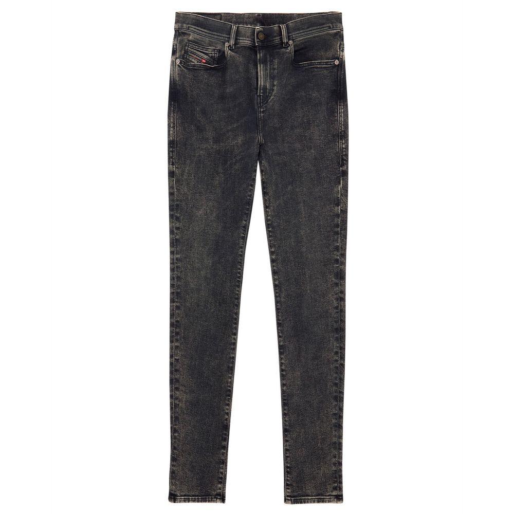 Diesel Black Cotton Jeans & Pant - PER.FASHION