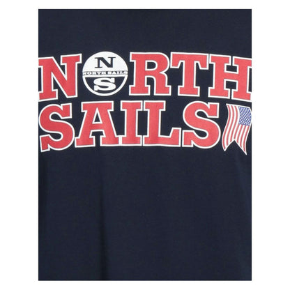 Темно-синяя хлопковая футболка North Sails Nautical Nostalgia