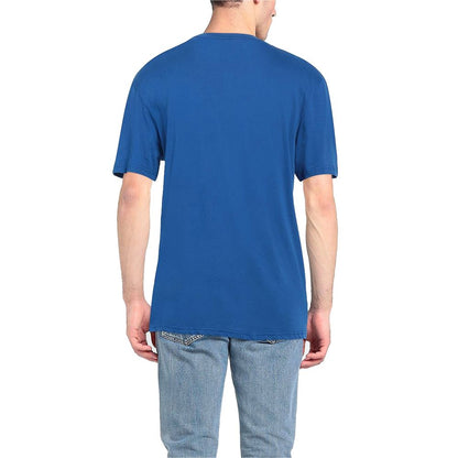 Синяя хлопковая футболка North Sails Ocean с фирменным логотипом на груди