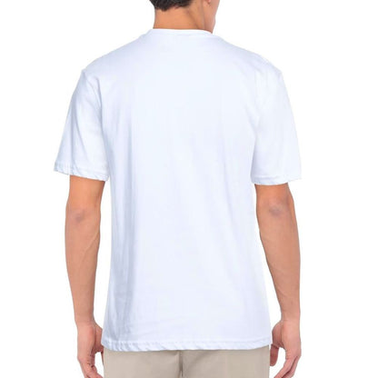 T-shirt North Sails in cotone con logo bianco fresco