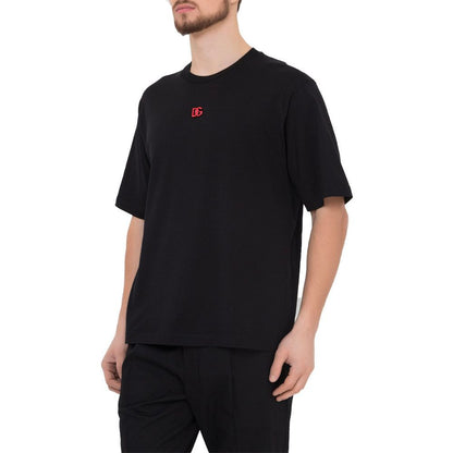 T-shirt Dolce &amp; Gabbana in cotone nero