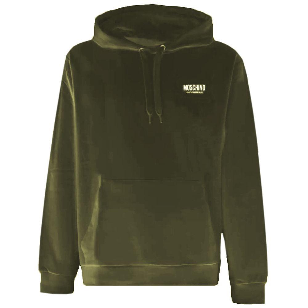 Moschino Green Cotton Sweater - PER.FASHION