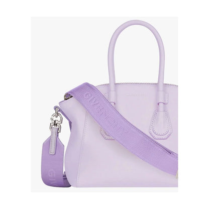 Givenchy Purple Leather Di Calfskin Handbag