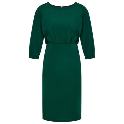 PINKO Green Viscose Dress