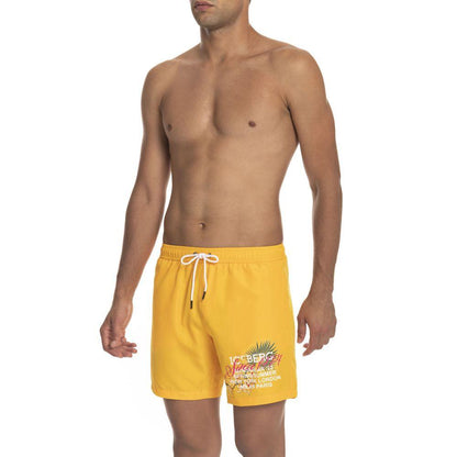 Iceberg Yellow Polyester Swimwear - PER.FASHION