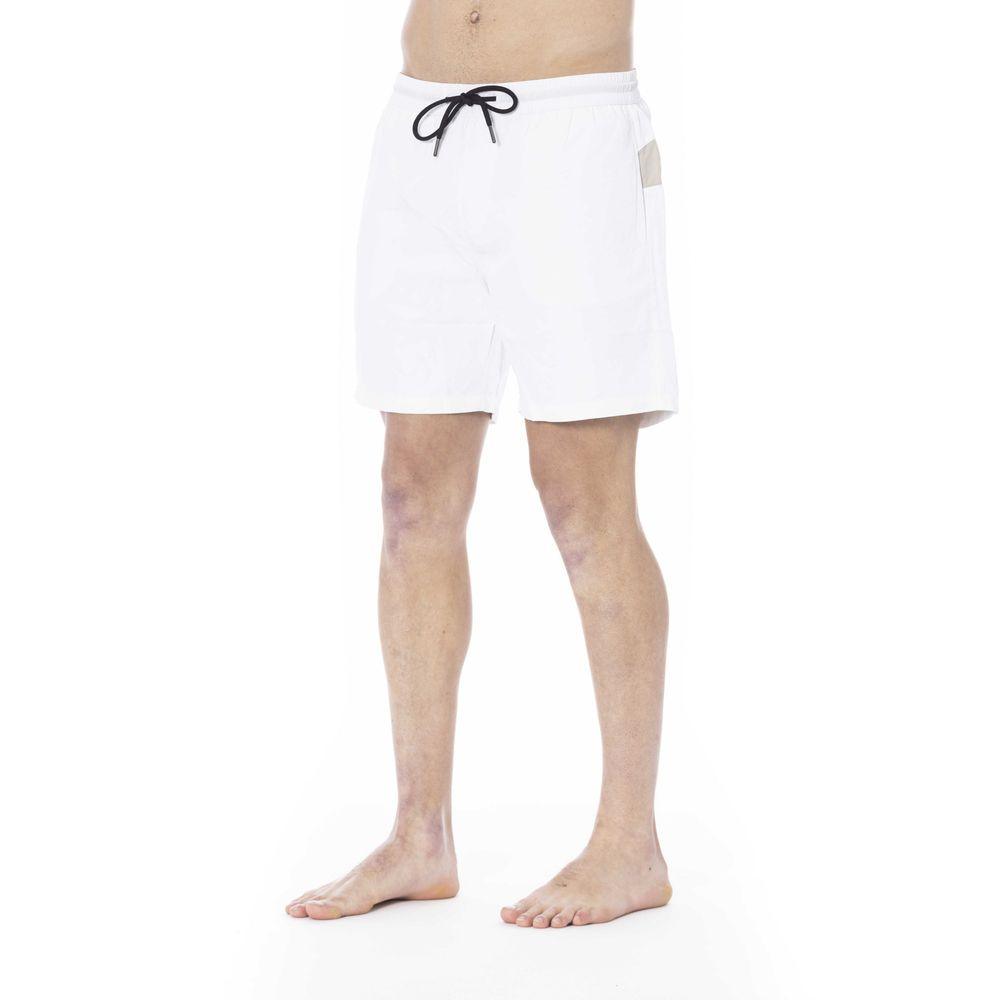 Iceberg White Polyester Swimwear - PER.FASHION