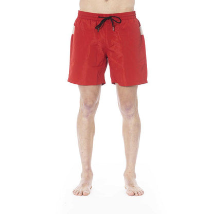 Iceberg Red Polyester Swimwear - PER.FASHION