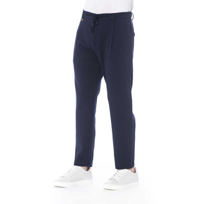 Distretto12 Blue Cotton Jeans & Pant - PER.FASHION