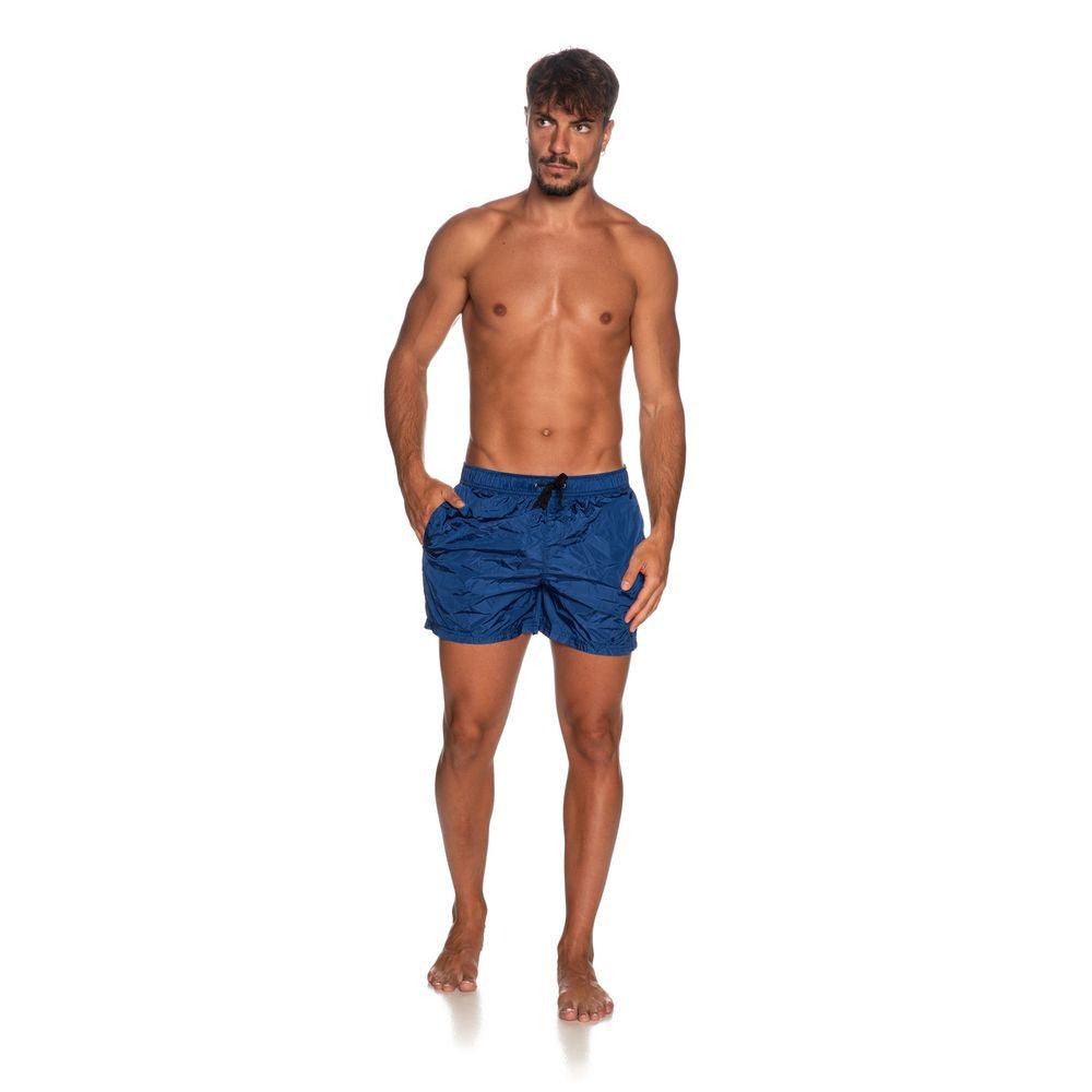 Refrigiwear Blue Beach Escape Swim Shorts - PER.FASHION