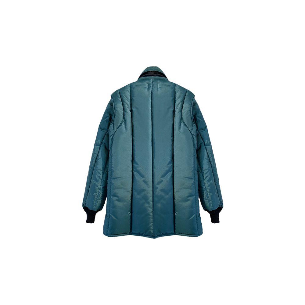 Refrigiwear Chic Light Blue Quilted Jacket - PER.FASHION