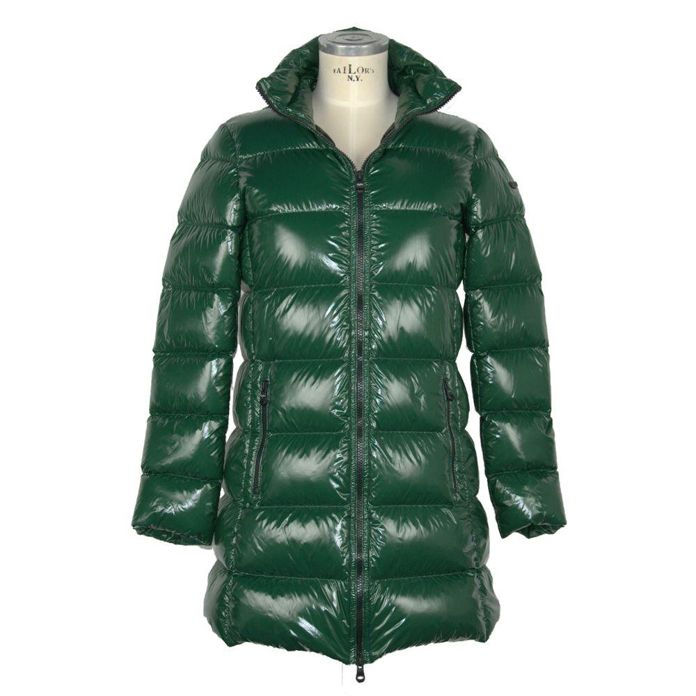 Refrigiwear Elegant Shine Long Down Jacket - Stay Warm & Chic - PER.FASHION