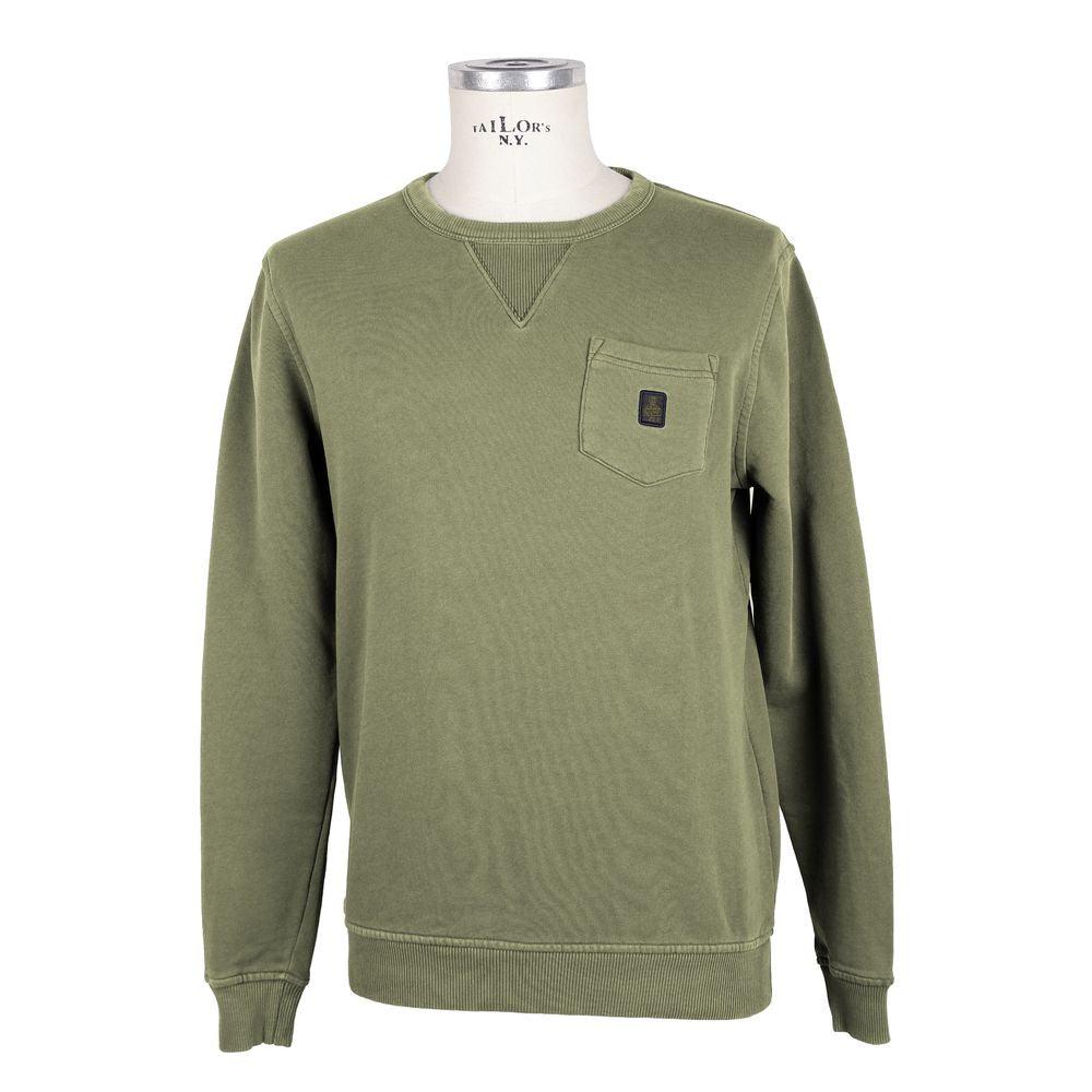 Refrigiwear Garment-Dyed Cotton Chest Pocket Sweatshirt - PER.FASHION