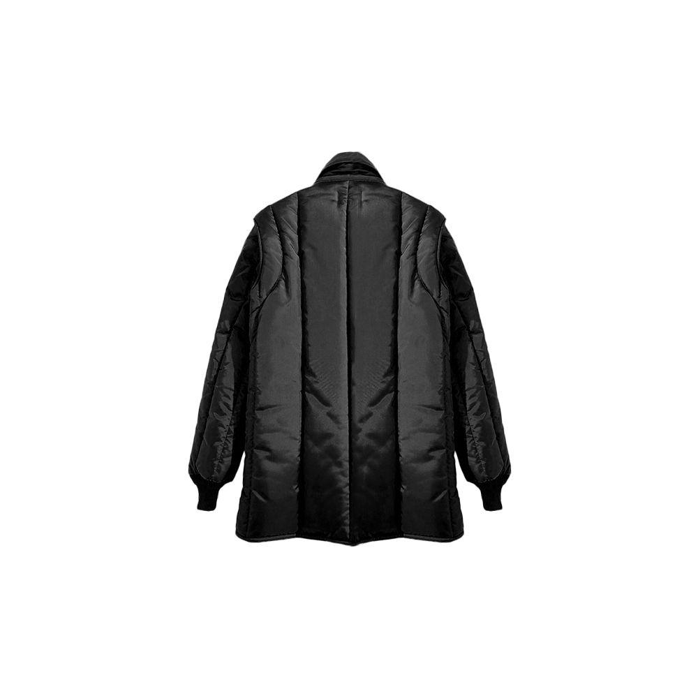 Refrigiwear Sleek Quilted Puffer Jacket with Convertible Hood - PER.FASHION