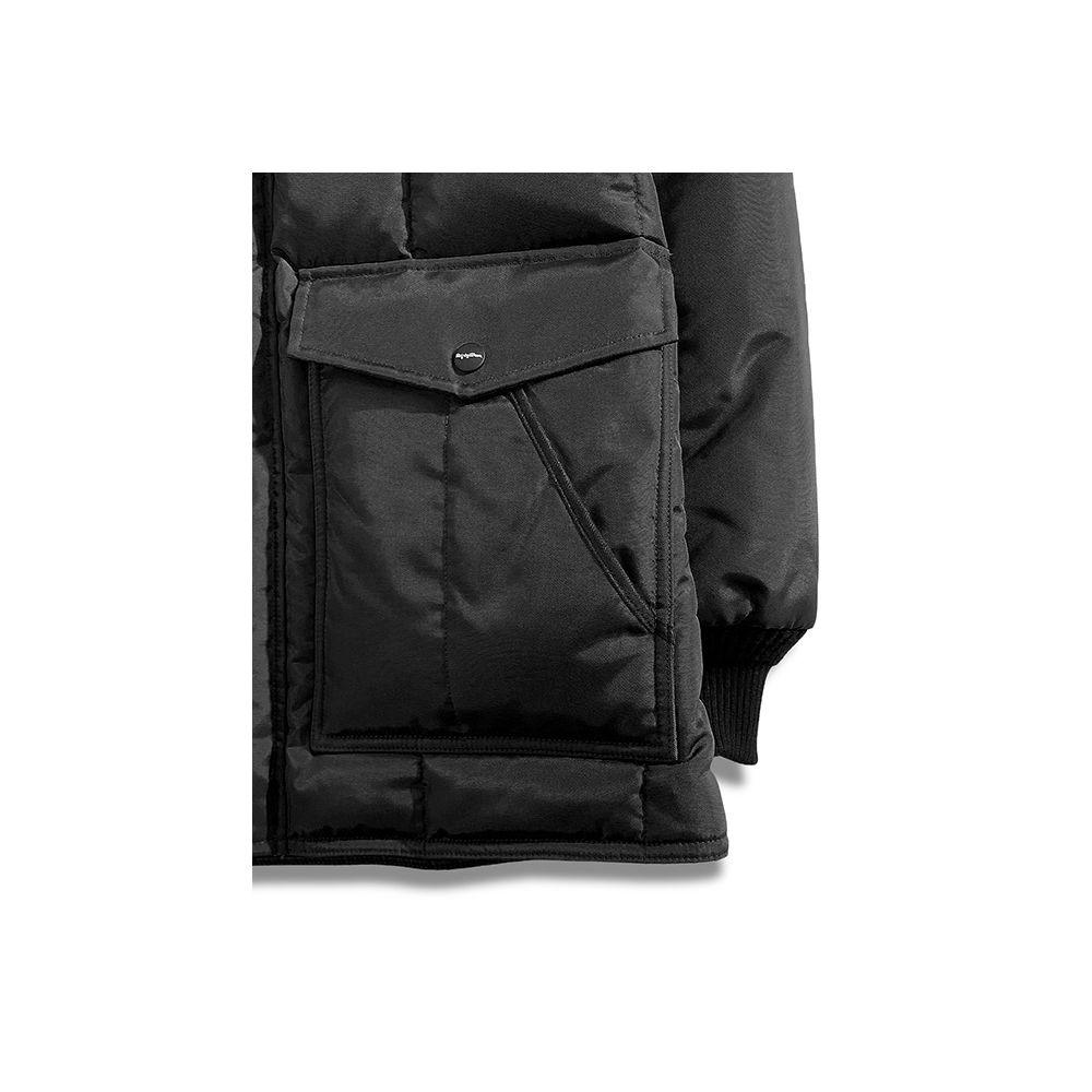 Refrigiwear Sleek Quilted Puffer Jacket with Convertible Hood - PER.FASHION