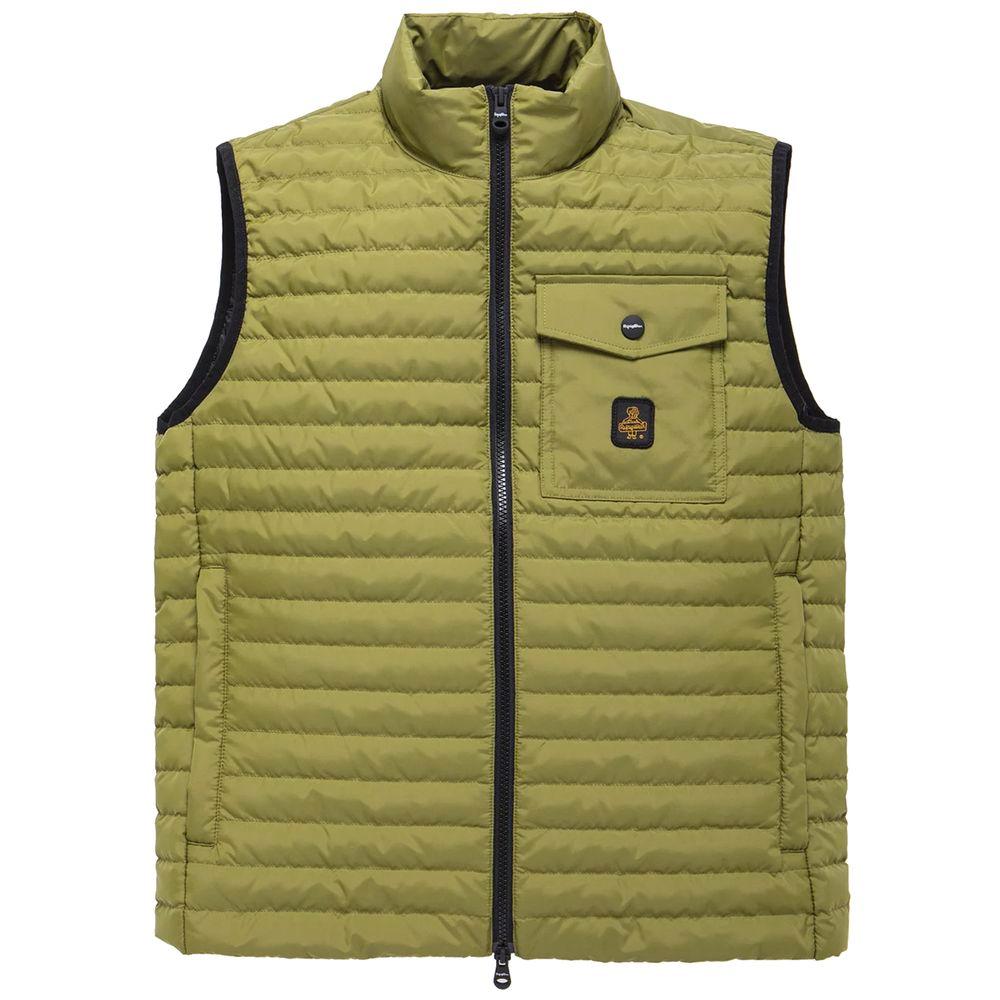 Refrigiwear Versatile Green Down Vest for Men - PER.FASHION