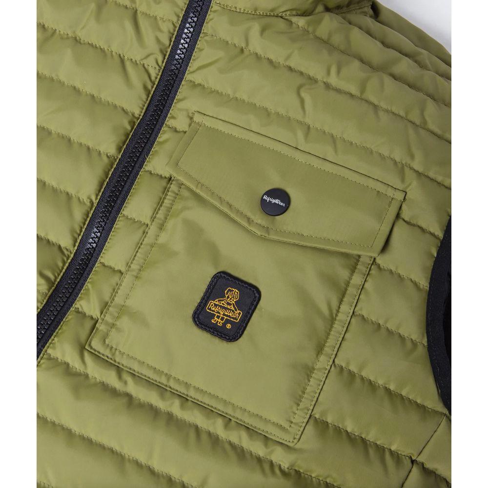 Refrigiwear Versatile Green Down Vest for Men - PER.FASHION