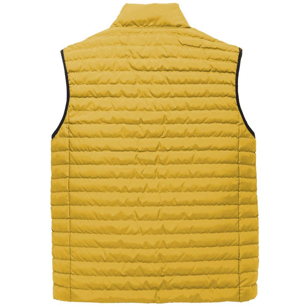 Refrigiwear Yellow Men's Sleeveless Soft Down Vest - PER.FASHION