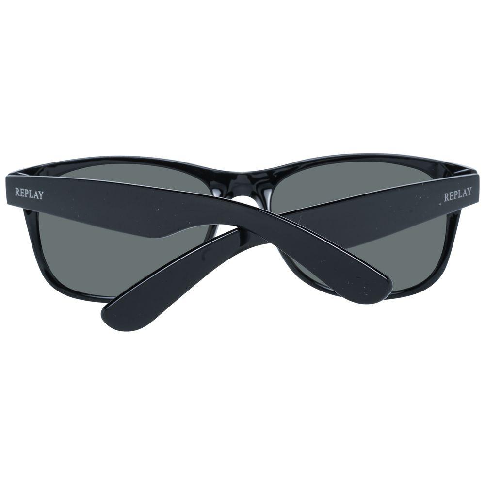 Replay Black Unisex Sunglasses - PER.FASHION