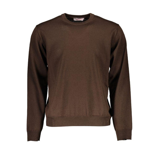 Romeo Gigli Brown Wool Sweater - PER.FASHION