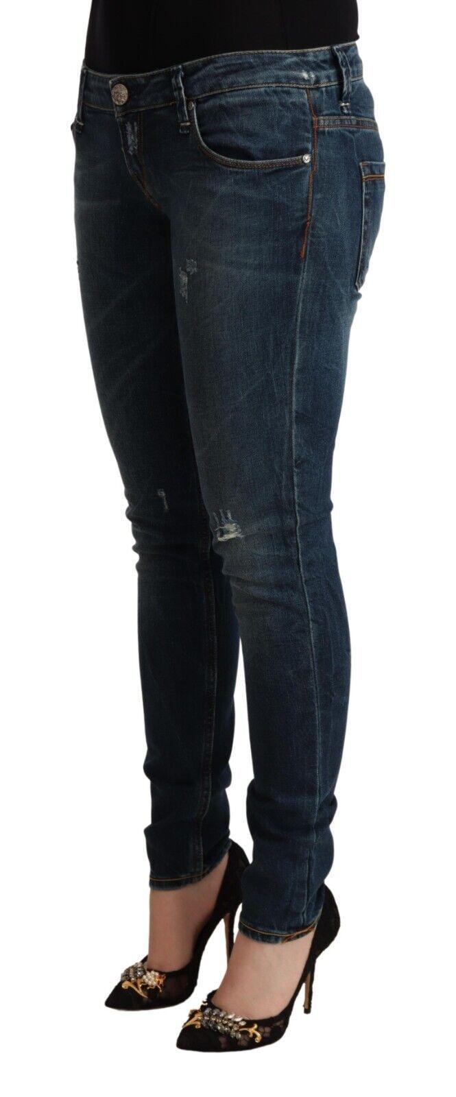 Acht Chic Low Waist Skinny Denim Jeans - PER.FASHION