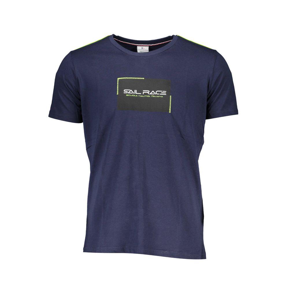 Scuola Nautica Blue Cotton T-Shirt - PER.FASHION