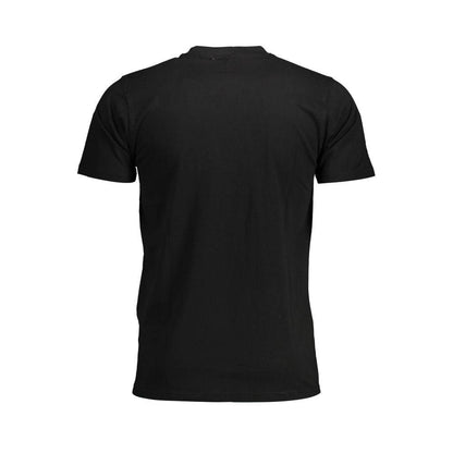 Sergio Tacchini Black Cotton T-Shirt - PER.FASHION