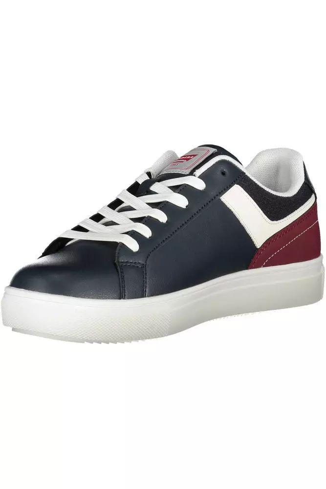 Sleek Blue Carrera Sneakers with Contrasting Accents - PER.FASHION