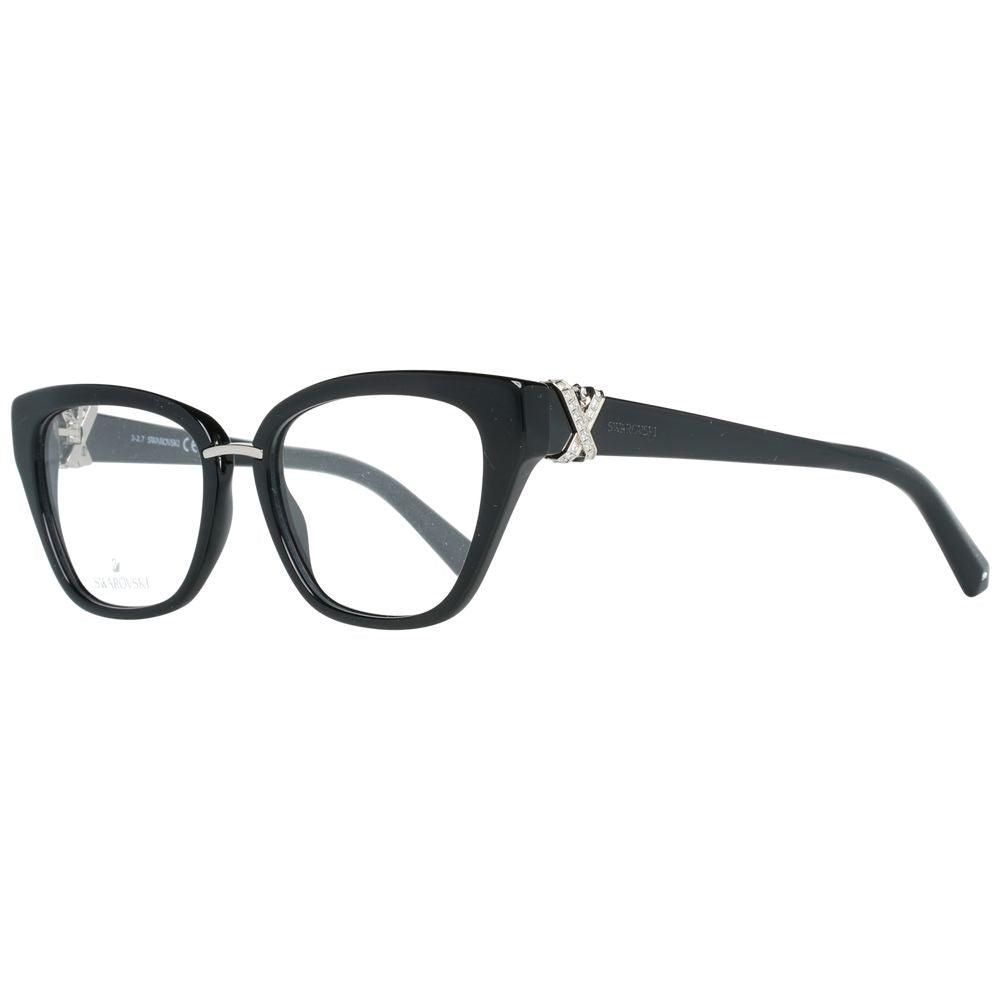 Swarovski Chic Black Full-Rim Women's Eyeglasses - PER.FASHION