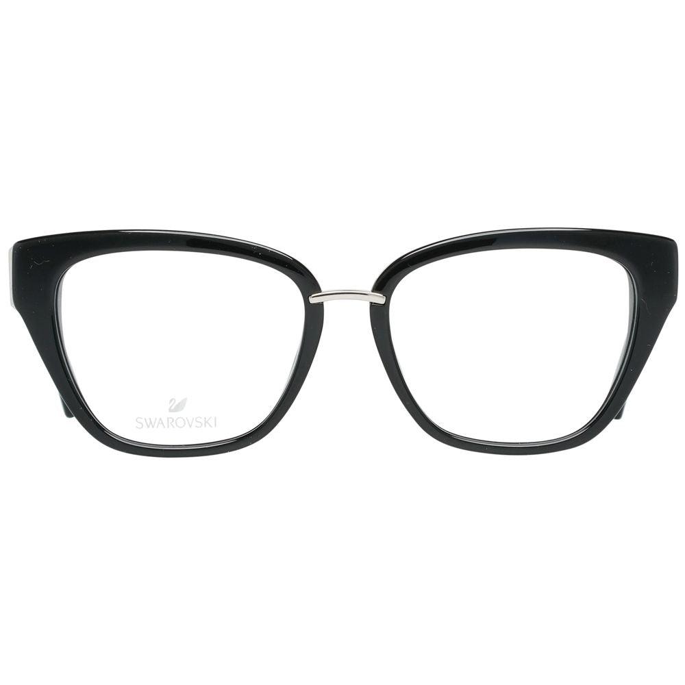 Swarovski Chic Black Full-Rim Women's Eyeglasses - PER.FASHION
