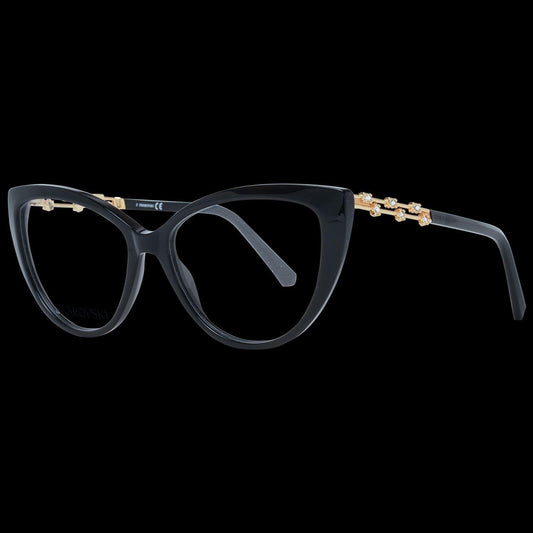 Swarovski Elegant Black Cat Eye Designer Eyeglasses - PER.FASHION