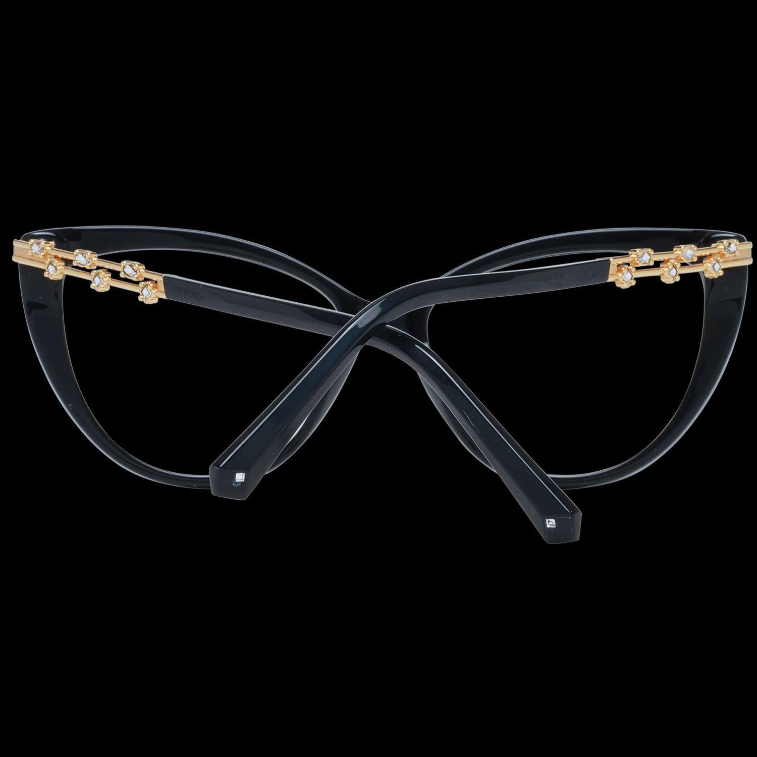 Swarovski Elegant Black Cat Eye Designer Eyeglasses - PER.FASHION
