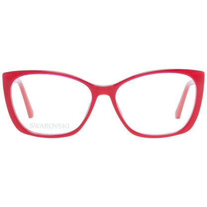 Swarovski Red Women Optical Frames - PER.FASHION