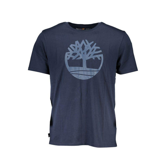 Timberland Blue Cotton T-Shirt - PER.FASHION