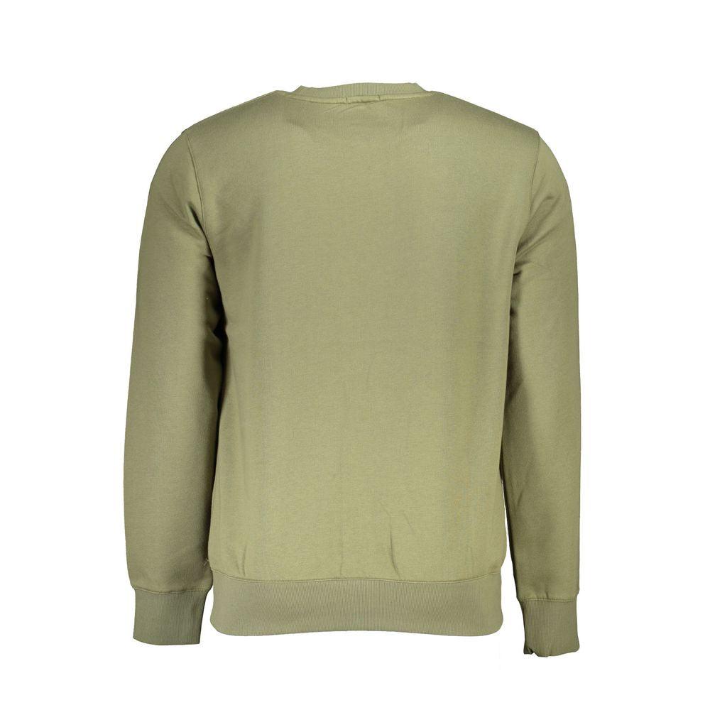 Timberland Classic Green Crew Neck Fleece Sweatshirt - PER.FASHION