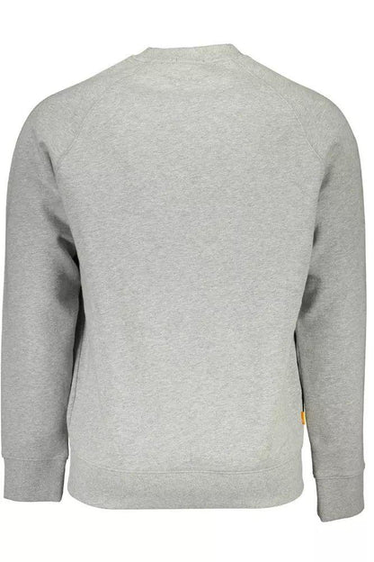 Timberland Eco-Conscious Gray Crewneck Sweater - PER.FASHION