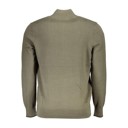 Timberland Organic Cotton Half Zip Sweater - Lush Green - PER.FASHION