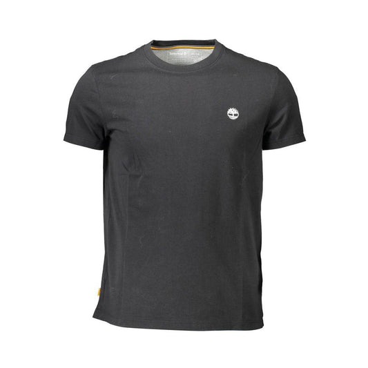 Timberland Black Cotton T-Shirt - PER.FASHION