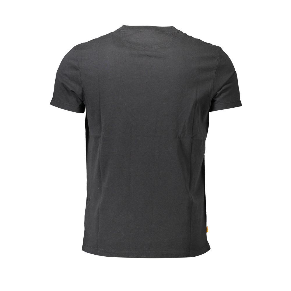 Timberland Black Cotton T-Shirt - PER.FASHION