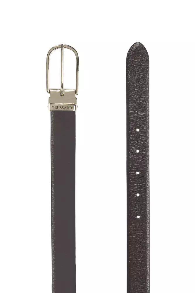 Trussardi Elegant Adjustable Women's Leather Belt - PER.FASHION