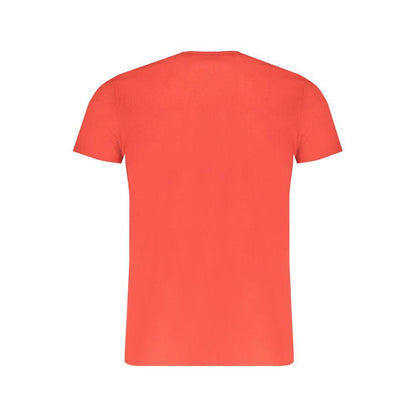 Trussardi Red Cotton T-Shirt - PER.FASHION