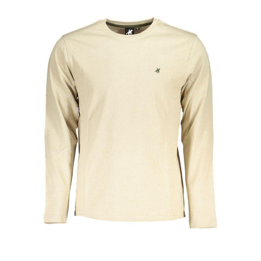 U.S. Grand Polo Beige Cotton T-Shirt - PER.FASHION