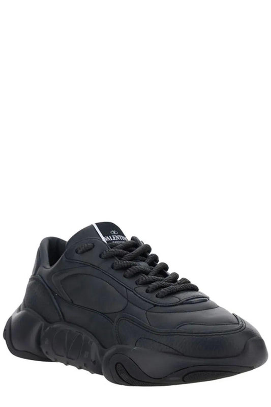 Valentino Elevated Elegance Low-Top Leather Sneakers - PER.FASHION