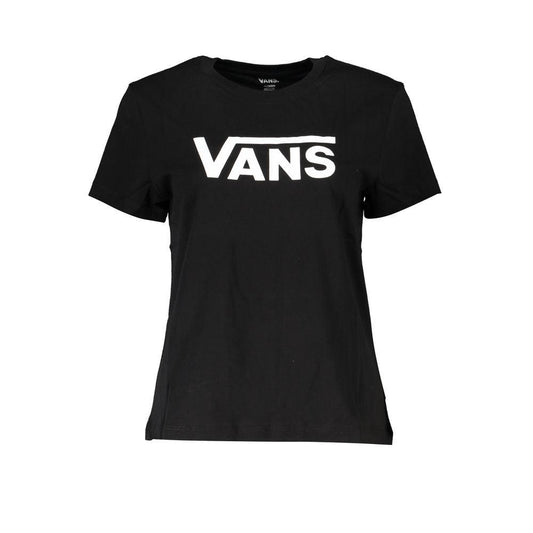 Vans Black Cotton Tops & T-Shirt - PER.FASHION