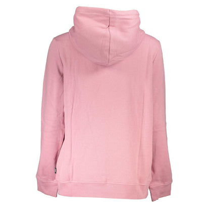 Vans Chic Pink Hooded Fleece Sweatshirt - PER.FASHION