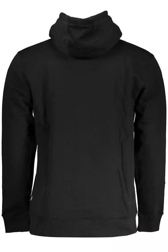 Vans Elegant Long-Sleeved Hooded Sweatshirt in Black - PER.FASHION