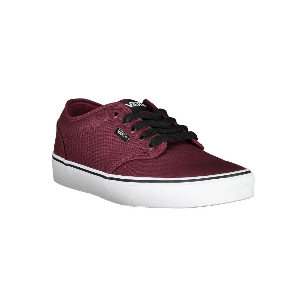 Vans Red Polyester Sneaker - PER.FASHION