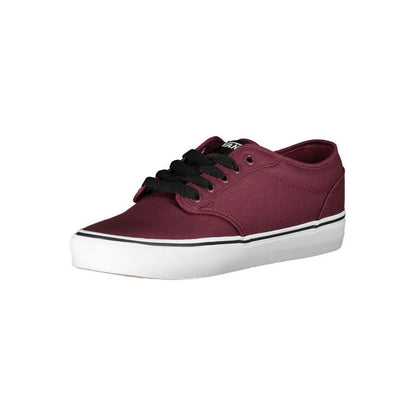 Vans Red Polyester Sneaker - PER.FASHION