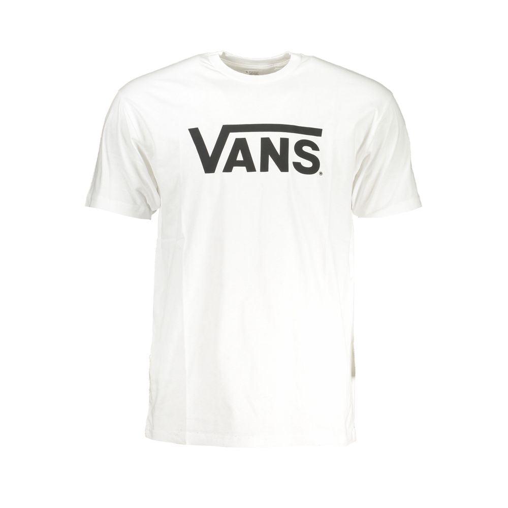 Vans White Cotton T-Shirt - PER.FASHION