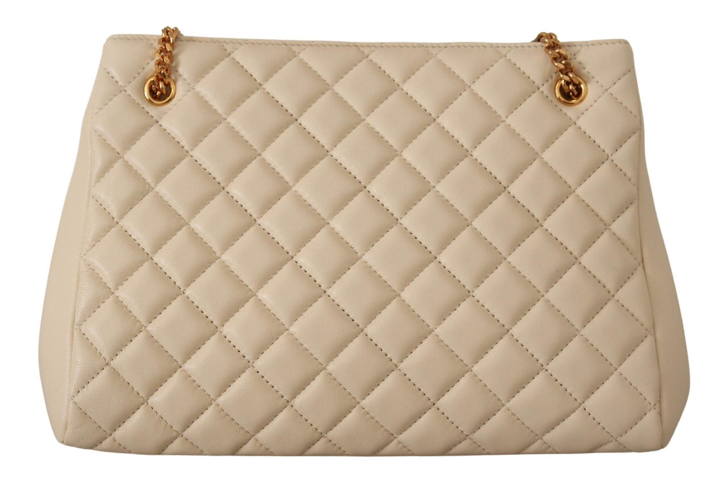 Versace Elegant Quilted Nappa Leather Tote - PER.FASHION