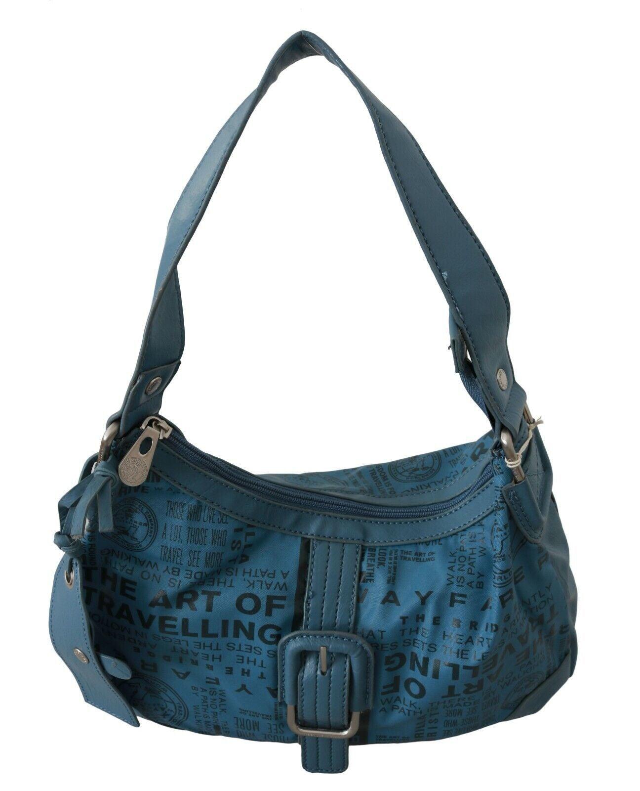 WAYFARER Chic Blue Fabric Shoulder Bag - Perfect for Everyday Elegance - PER.FASHION